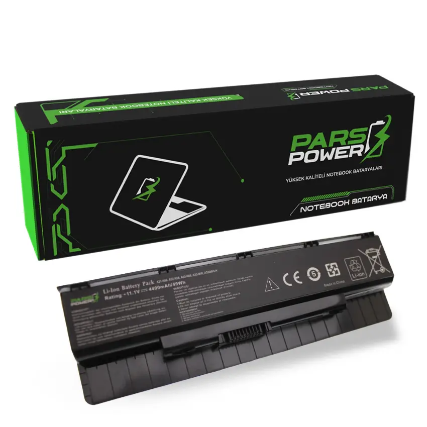 Asus N56VM-S4082V, N56VM-S4220D Notebook Batarya-Pil (Pars Power)