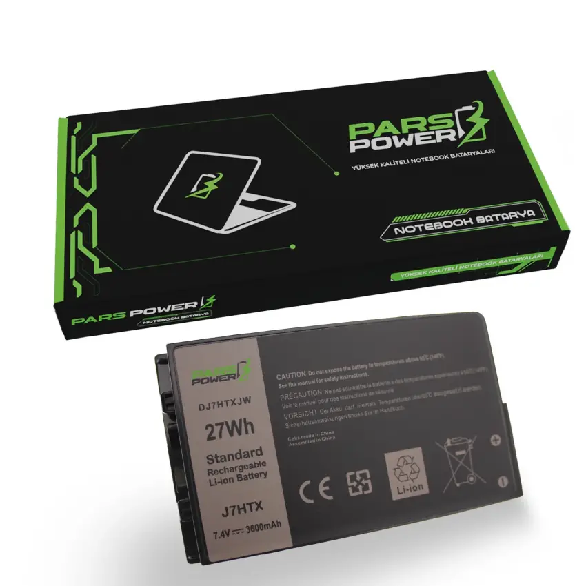 Dell J82G5, 0J82G5 Batarya - Pil (Pars Power)