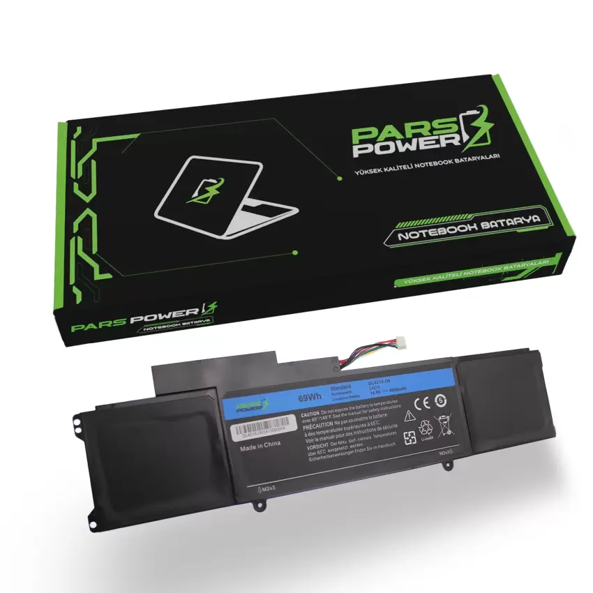 Dell XPS C1JKH, 0C1JKH Batarya - Pil (Pars Power)