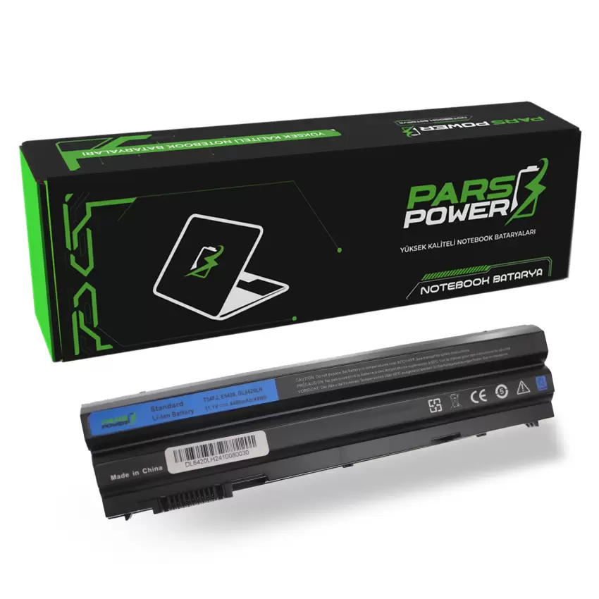 Dell GCJ48, HCJWT, HTX4D, HWR7D, JD0MX Notebook Batarya - Pil (Pars Power)