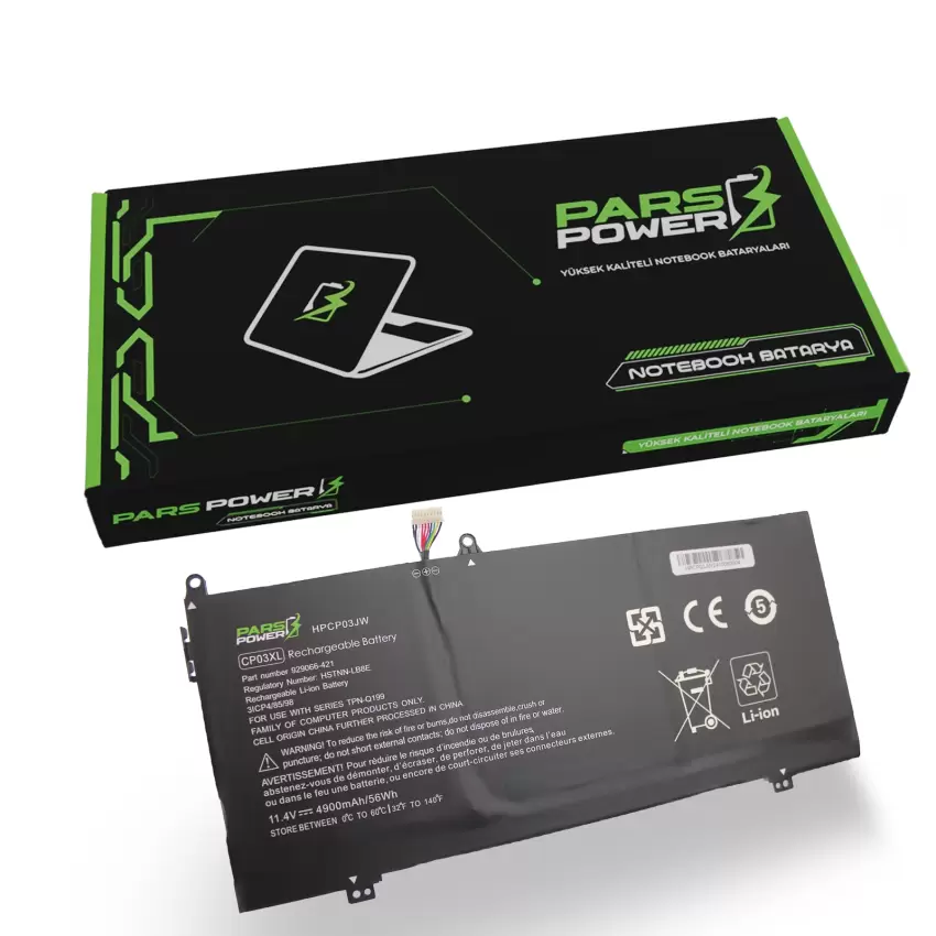 Hp 929066-421, 929072-855 Batarya - Pil (Pars Power)