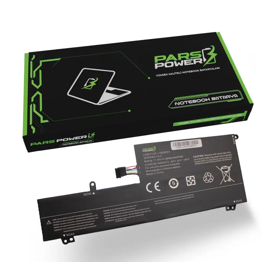 Lenovo IdeaPad Yoga 720-15IKB 80X7 Batarya - Pil (Pars Power)