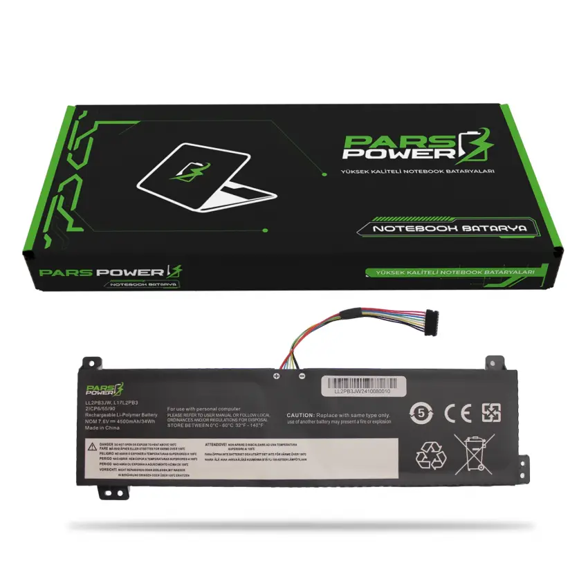 Lenovo IdeaPad SBB0P56008, W81B4, W81HNW Batarya - Pil (Pars Power)