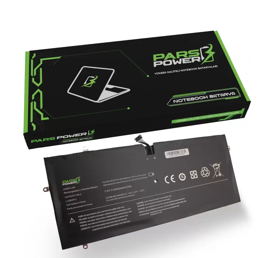 Lenovo Yoga 2 Pro 59394177, 59418309 Batarya - Pil (Pars Power)