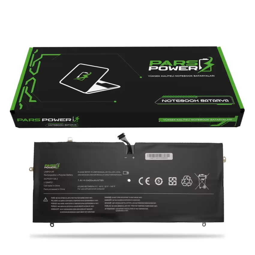 Lenovo Yoga 2 Pro 59394177, 59418309 Batarya - Pil (Pars Power)