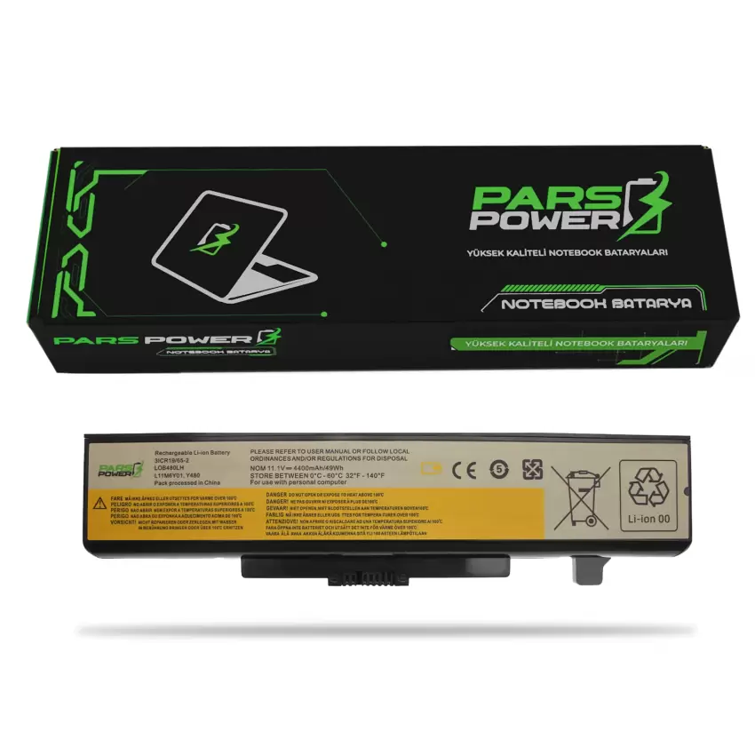 Lenovo ideaPad P580 Type 20184, 3087 Batarya - Pil (Pars Power)