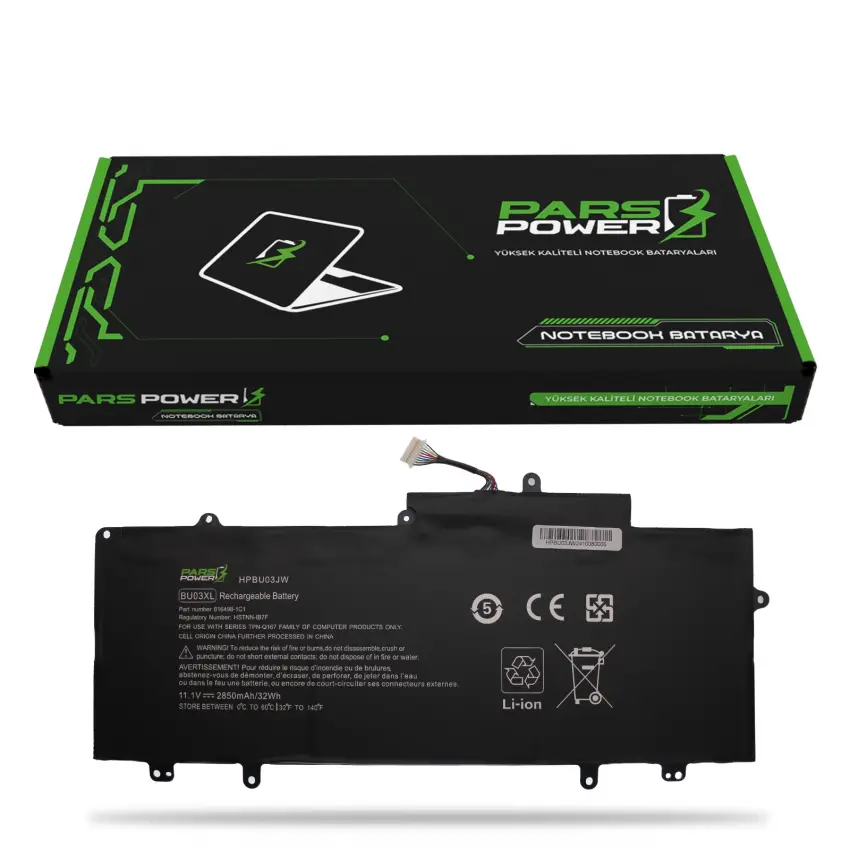 HP Chromebook 14-AK, 14-AK000 Batarya - Pil (Pars Power)