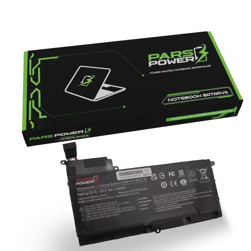 Samsung NP-520, NP-530, NP-535 Batarya - Pil (Pars Power)