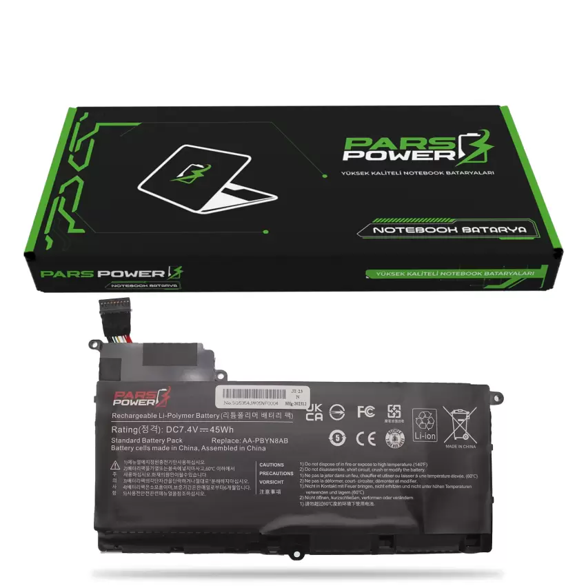 Samsung NP-520, NP-530, NP-535 Batarya - Pil (Pars Power)
