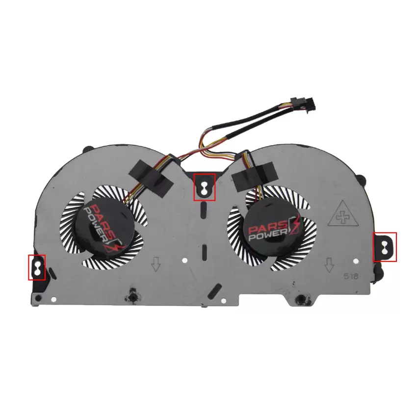 Clevo 6-31-P95E2-101 GPU-VGA Fan - Ekran Kartı Fanı
