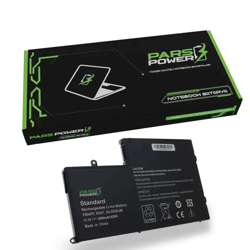 Dell DFVYN Notebook Batarya - Pil (Pars Power)
