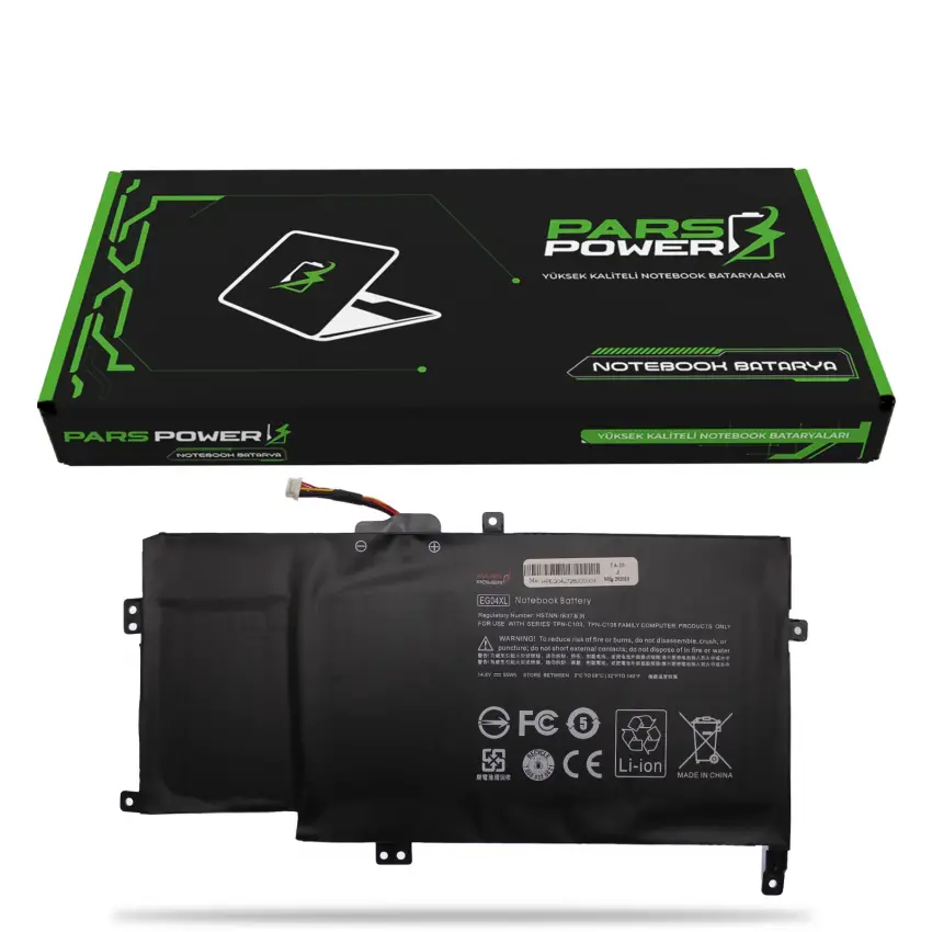 HP ENVY 6 Serisi Batarya - Pil (Pars Power)