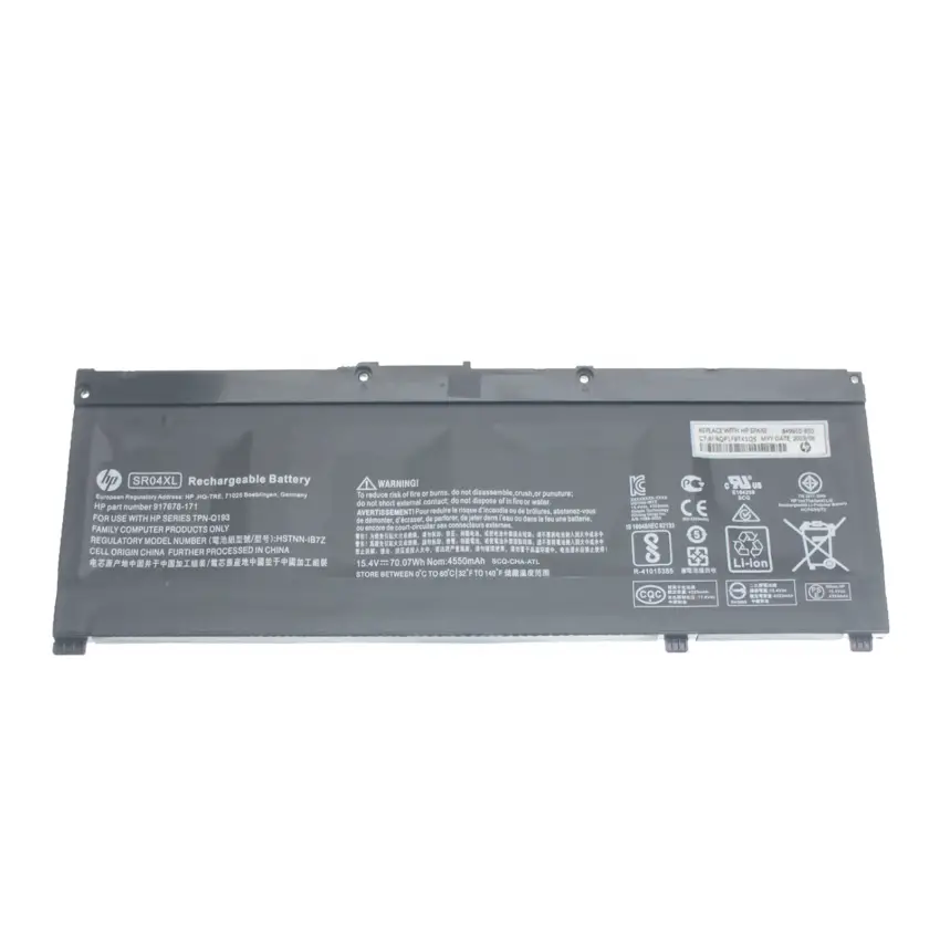 Hp Pavilion Gaming 17-CD, 17-CD0000, 17-CD1000 Batarya - Pil