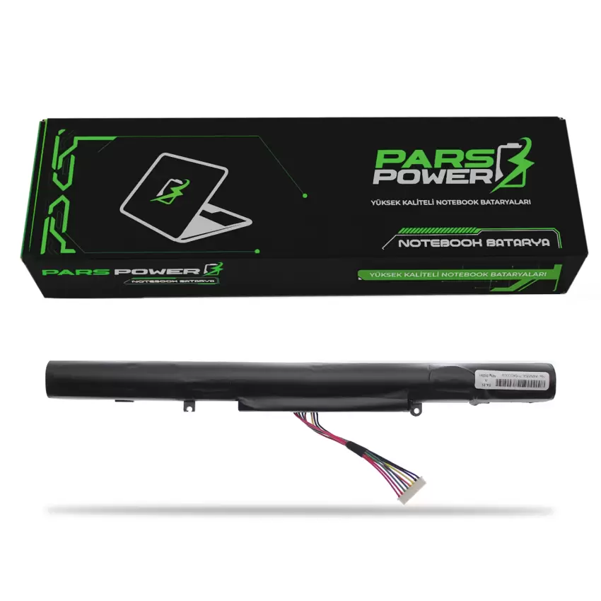 Asus VivoBook N552VW-FW149T, N552VW-FW171T Notebook Batarya - Pil (Pars Power)