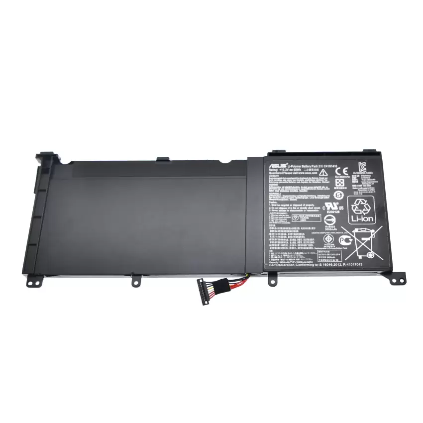 Asus ZenBook Pro UX501JW-DS71T Batarya - Pil