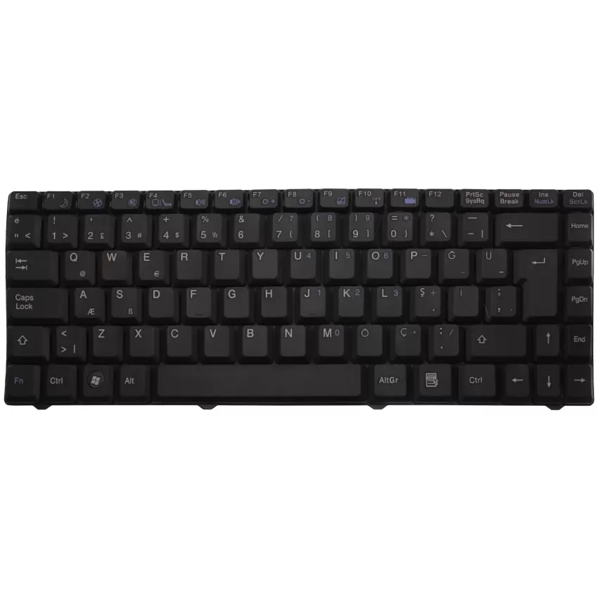 Exper V092328BK1, V092328EK1 Notebook Klavye (Siyah TR)