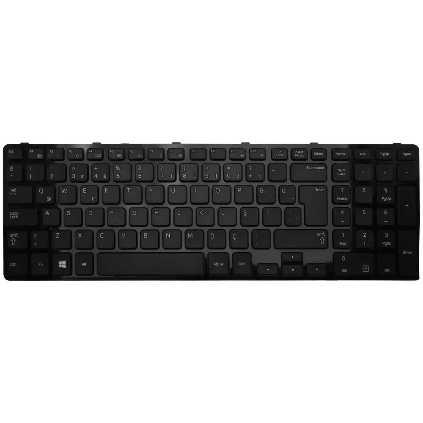Samsung NP300E7A Notebook Klavye (Siyah TR)