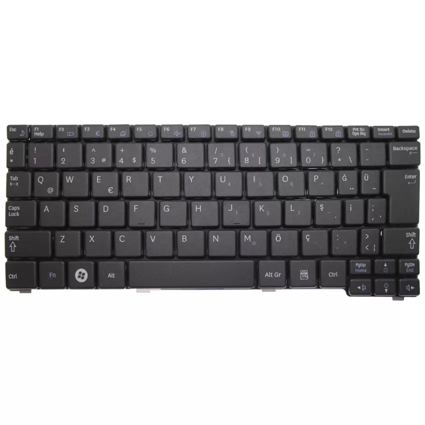 Samsung NP-N150-JP03TR, NP-N150-JP04TR Notebook Klavye (Siyah TR)
