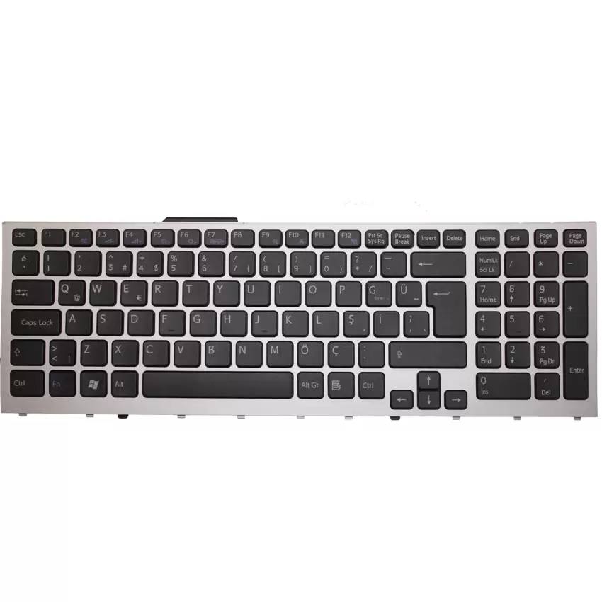 Sony Vaio VPC-F13, VPCF111 Klavye (Siyah TR)