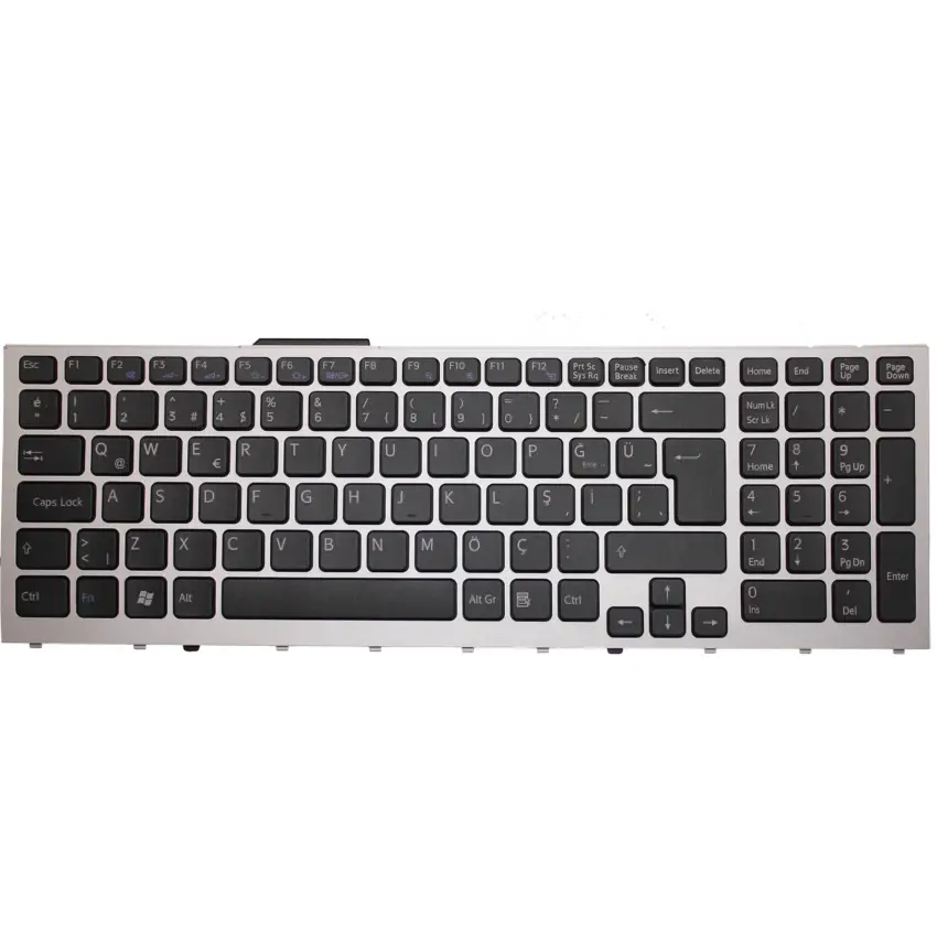 Sony Vaio VPCF12C5E, VPCF12E1E Klavye (Siyah TR)