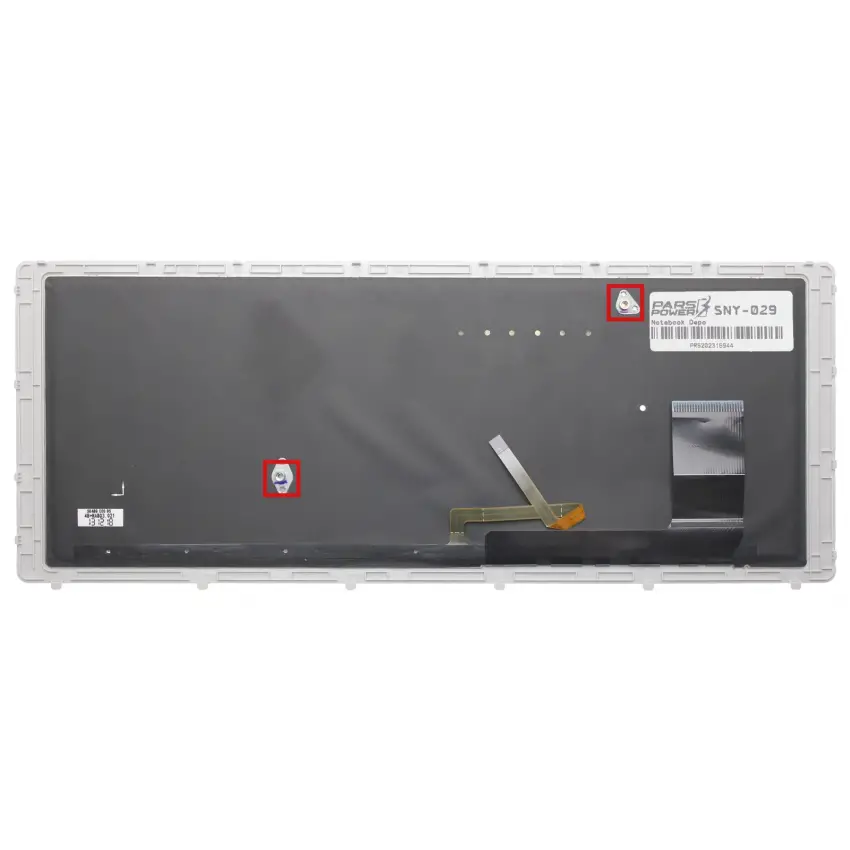 Sony Vaio SVF15N1M2R, SVF15N1N2E Klavye Işıklı (Gümüş TR)