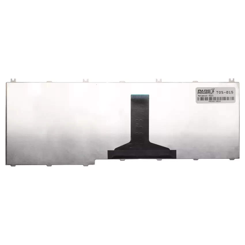 Toshiba Qosmio F750-11K, F750-122, F750-123 Notebook Klavye (Gümüş TR)