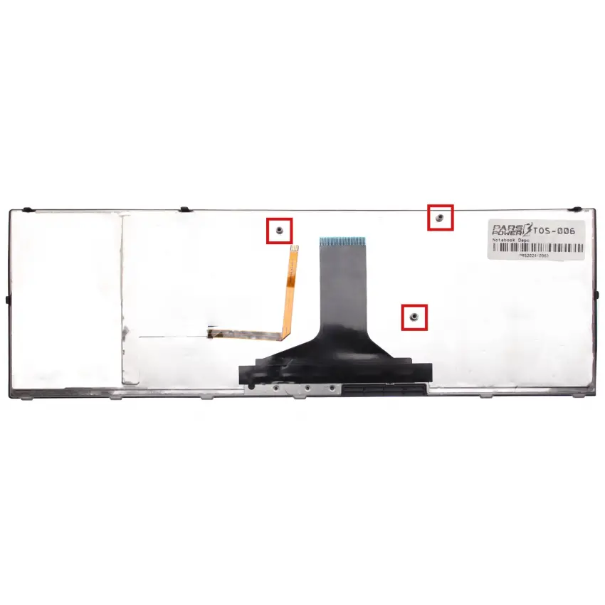 Toshiba Satellite A660-1EK, A660-1EM Notebook Klavye Işıklı (Siyah TR)