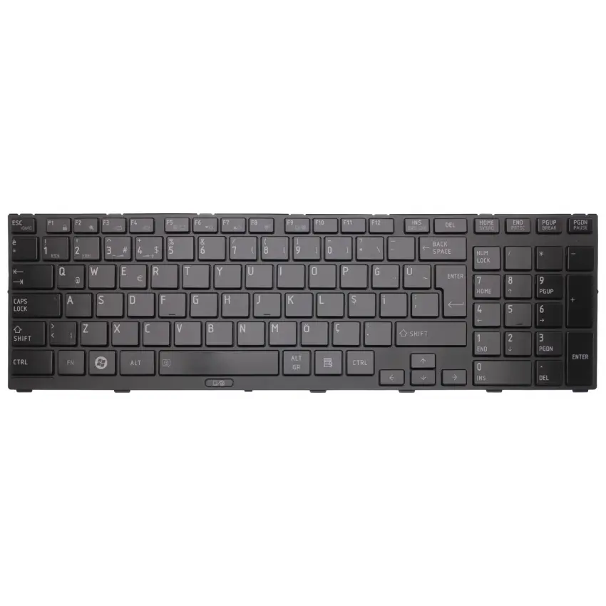 Toshiba MP-12Q66TQ63561W Notebook Klavye (Siyah TR)