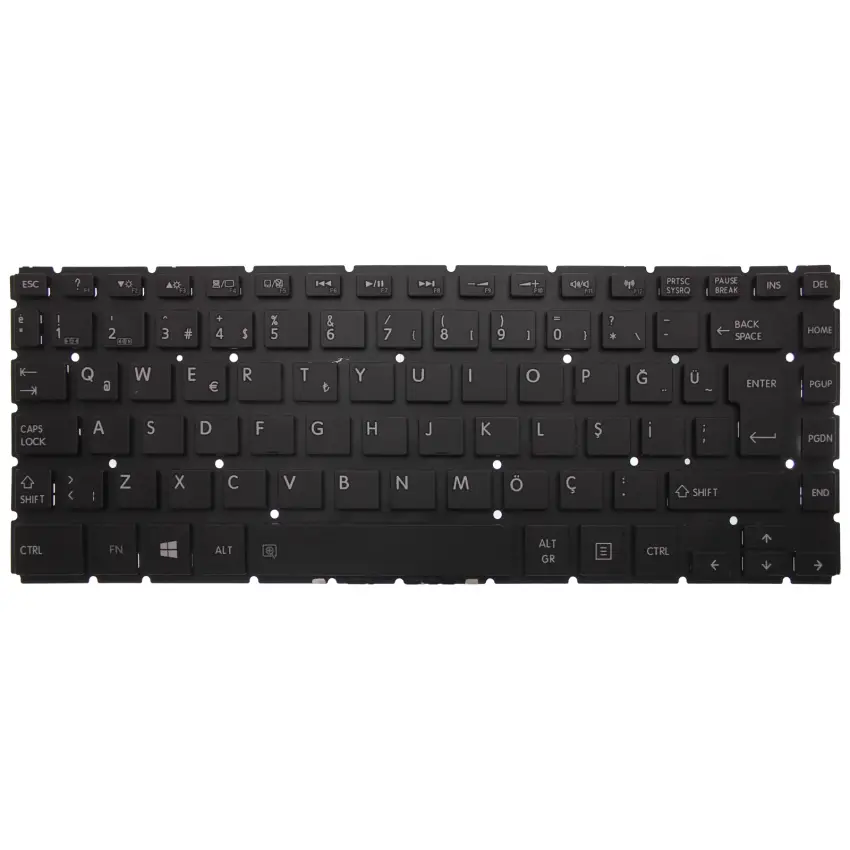 Toshiba 9Z.N8FBQ.001 Notebook Klavye (Siyah TR)