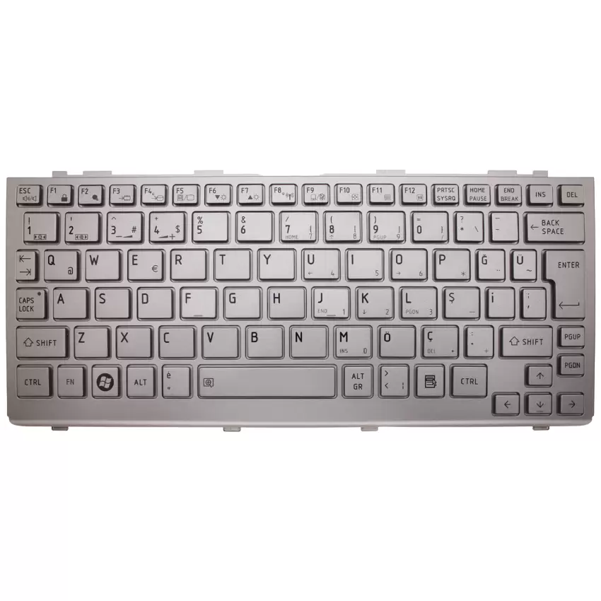Toshiba Portege M900 Notebook Klavye (Gri TR)