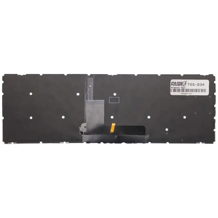 Toshiba MP-13R86P0-9201, AEBLYU00010 Notebook Klavye Işıklı (Siyah TR)