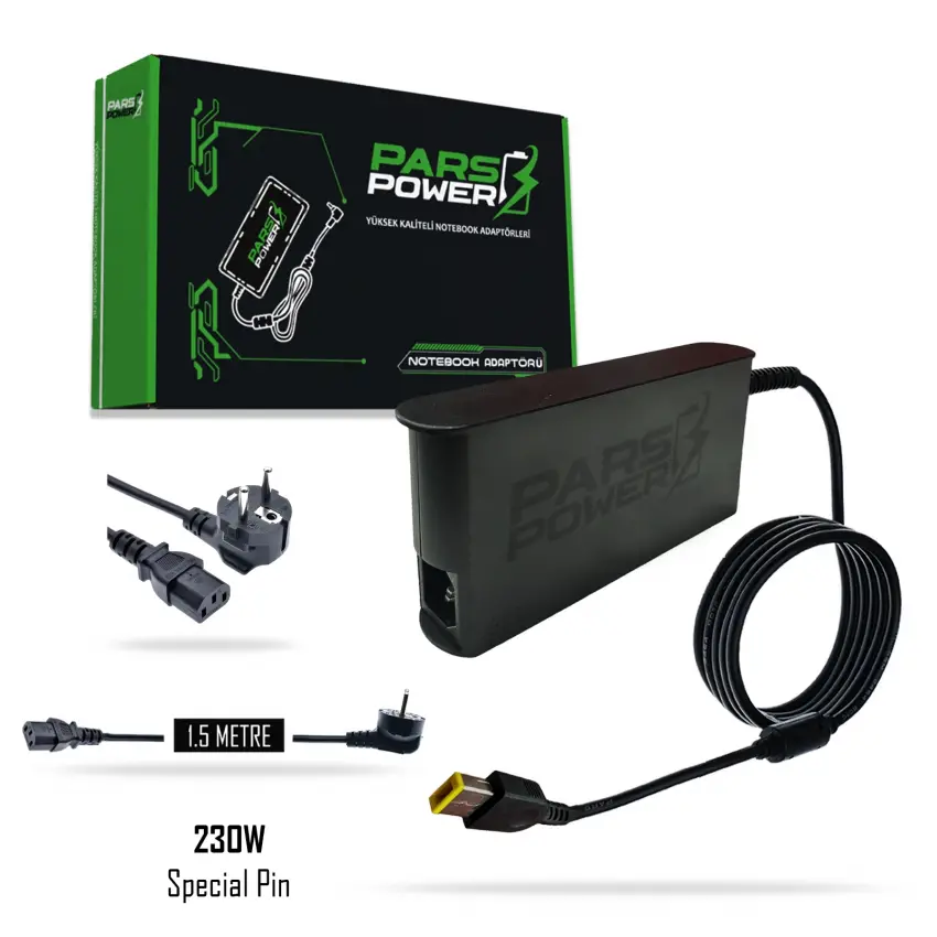 Lenovo Thunderbolt 3 Workstation Dock Gen 2 Adaptör Şarj Aleti-Cihazı (Pars Power)