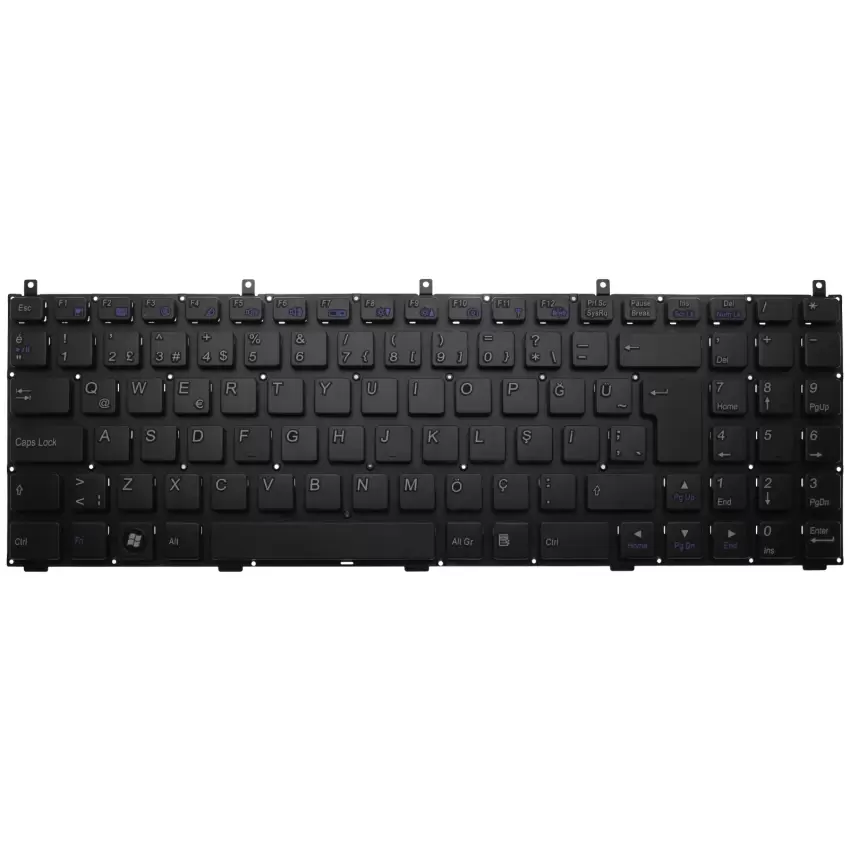 Casper W765S Notebook Klavye (Siyah TR)