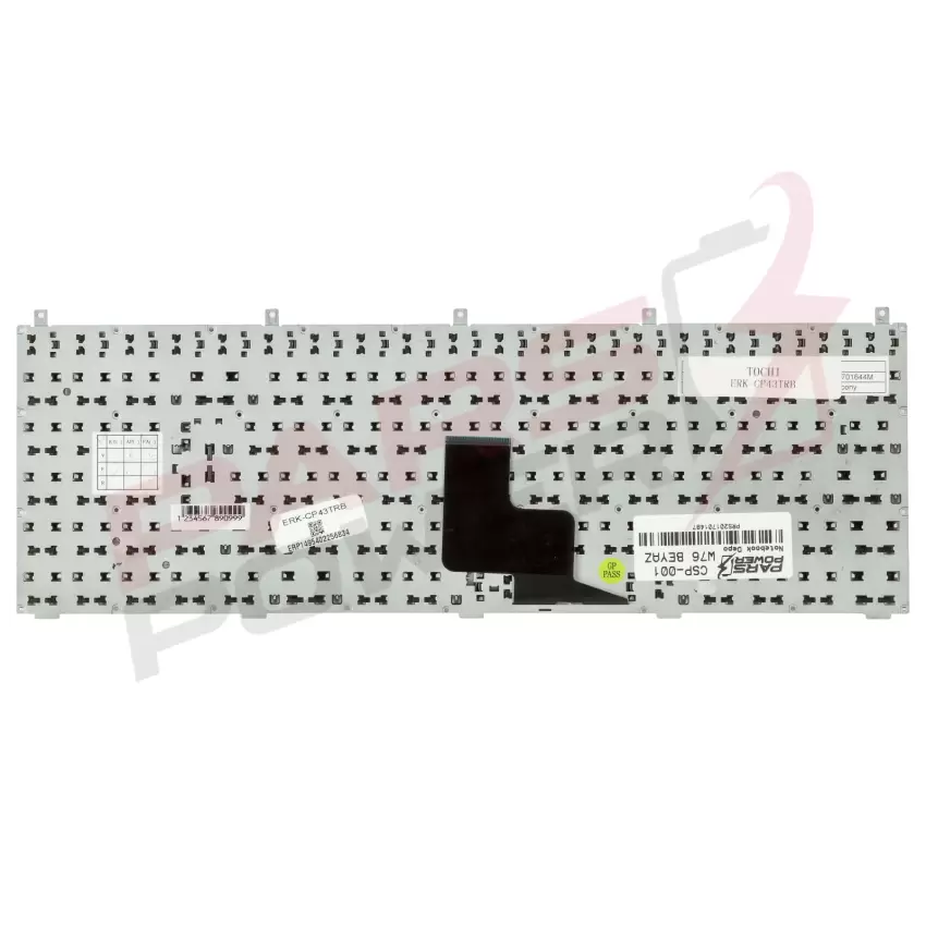 Exper E5128 Notebook Klavye (Beyaz TR)