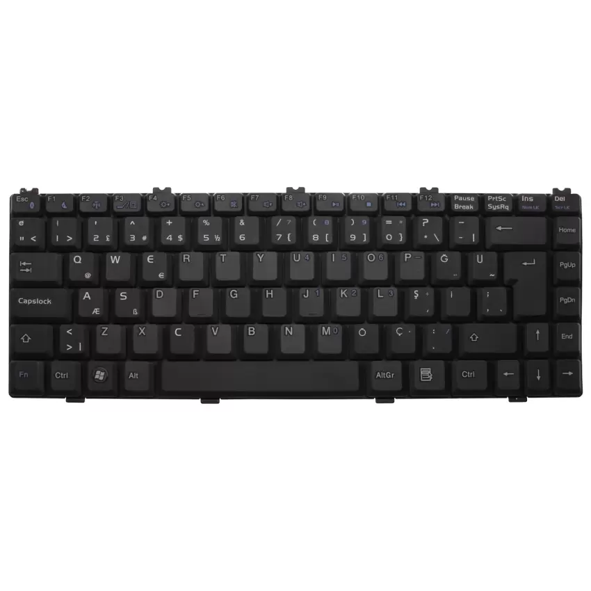 Casper 9885000136 Notebook Klavye (Siyah TR)