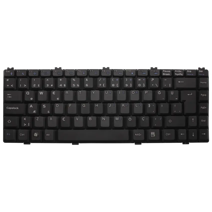 Casper Nirvana TW8 Notebook Klavye (Siyah TR)