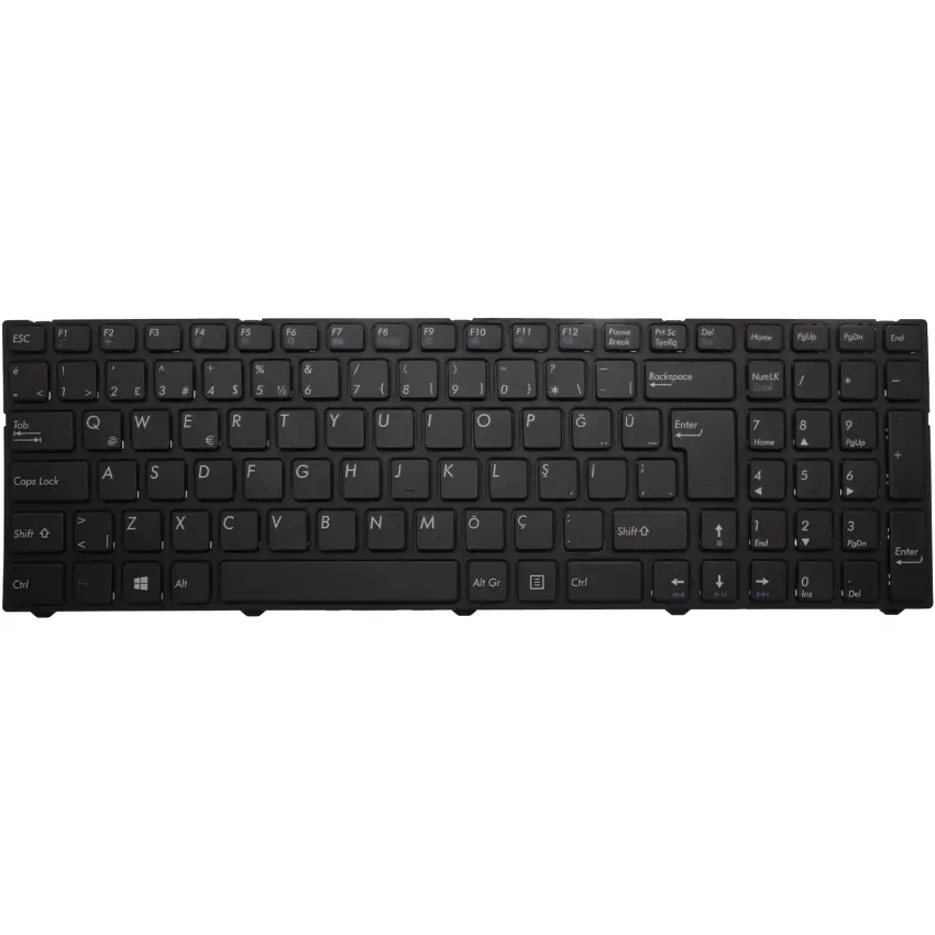 Casper Nirvana C800, C810 Notebook Klavye (Siyah TR)