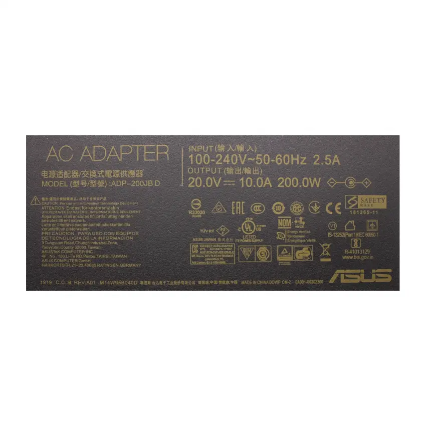 Asus ROG Zephyrus M16 GU603HE-K8000701 Adaptör Şarj Aleti-Cihazı
