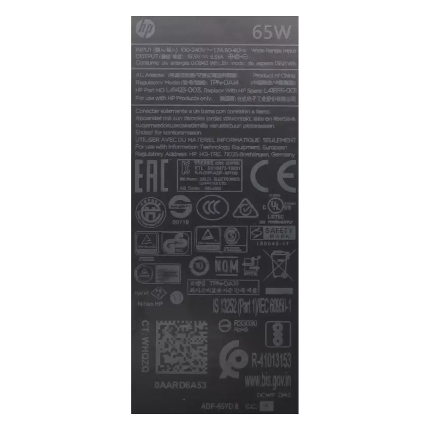 Hp 15-DB1036NT, 15-DB1037NT Adaptör Şarj Aleti-Cihazı
