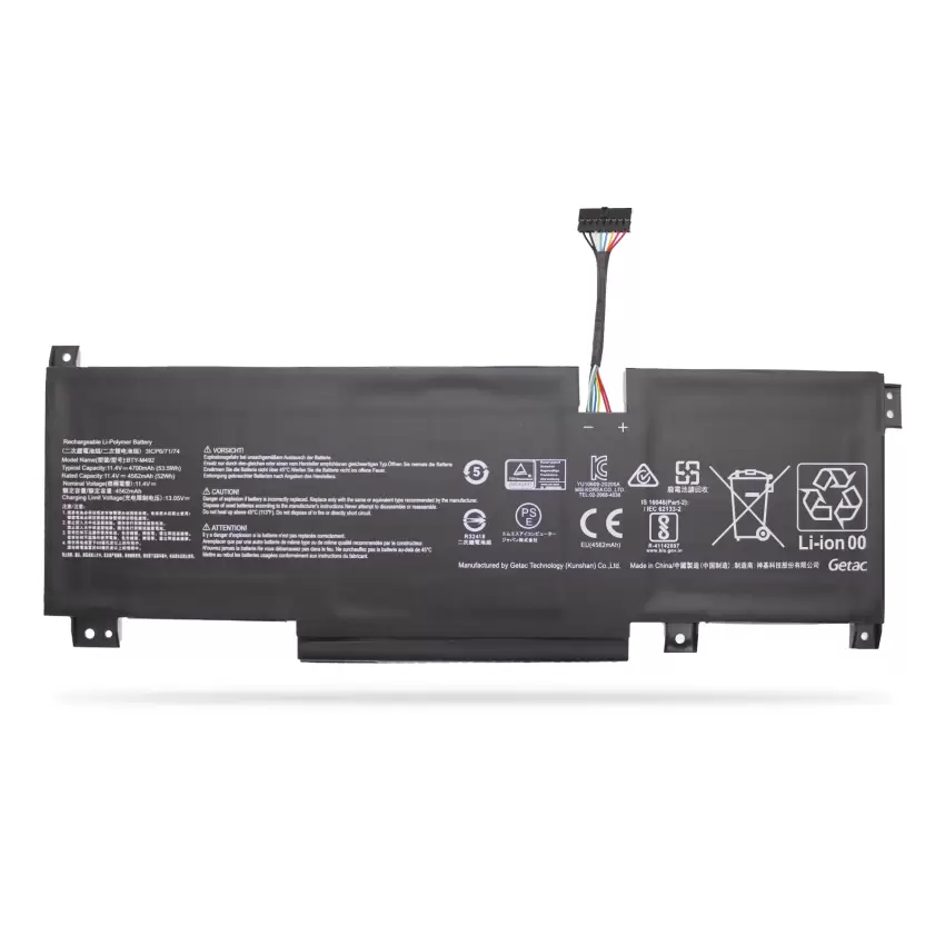 MSI Katana 17 B13VEK-1035XTR Batarya - Pil