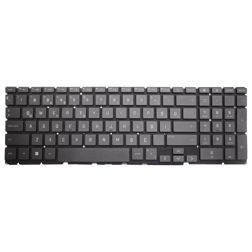 Hp Victus Gaming 16-s1xxx Klavye Işıklı (Siyah TR)