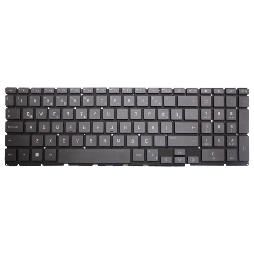 Hp Victus Gaming 16-r0011nt (7p635ea) Klavye Işıklı (Siyah TR)