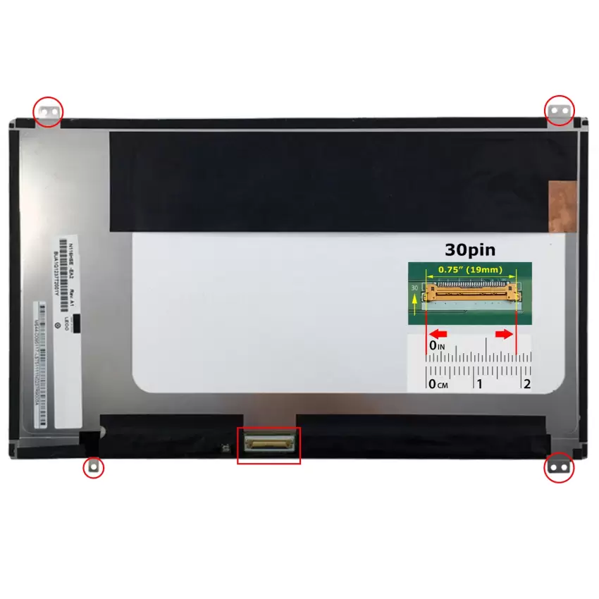 Asus Transformer Book Trio TX201LA Lcd Led Ekran - Panel