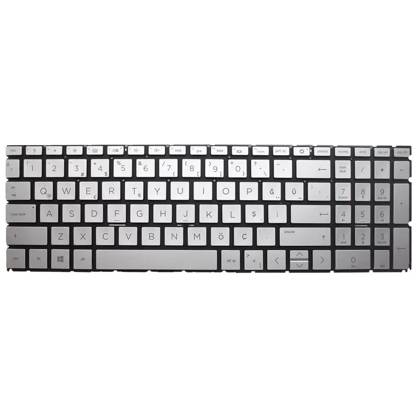 Hp Pavilion 15-EH3011nt (7P6a9EA) Klavye Işıklı (Gümüş TR)