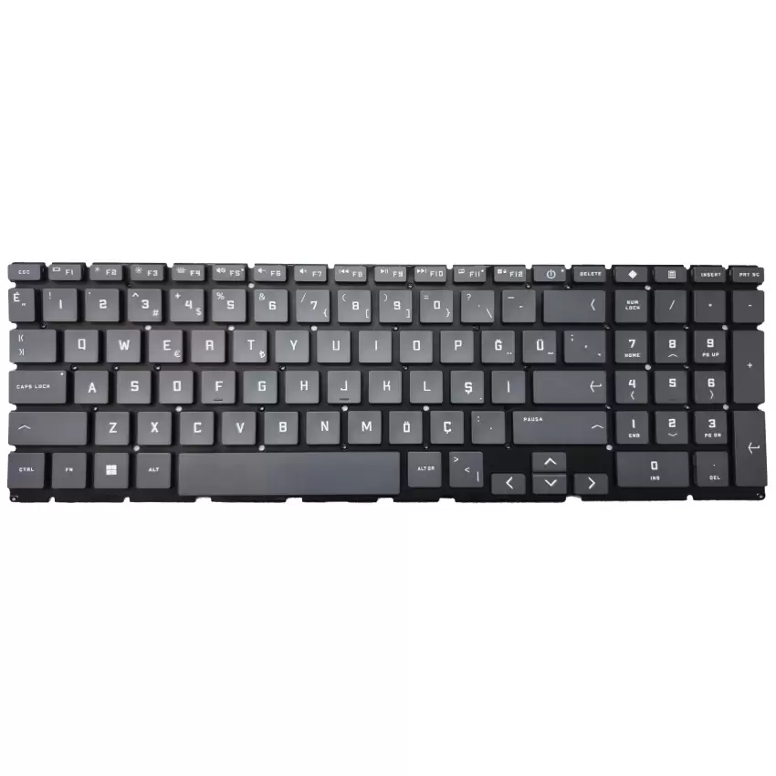 Hp Victus Gaming 16-s0067nt (8V8a1ea) Klavye Işıklı (Füme TR)