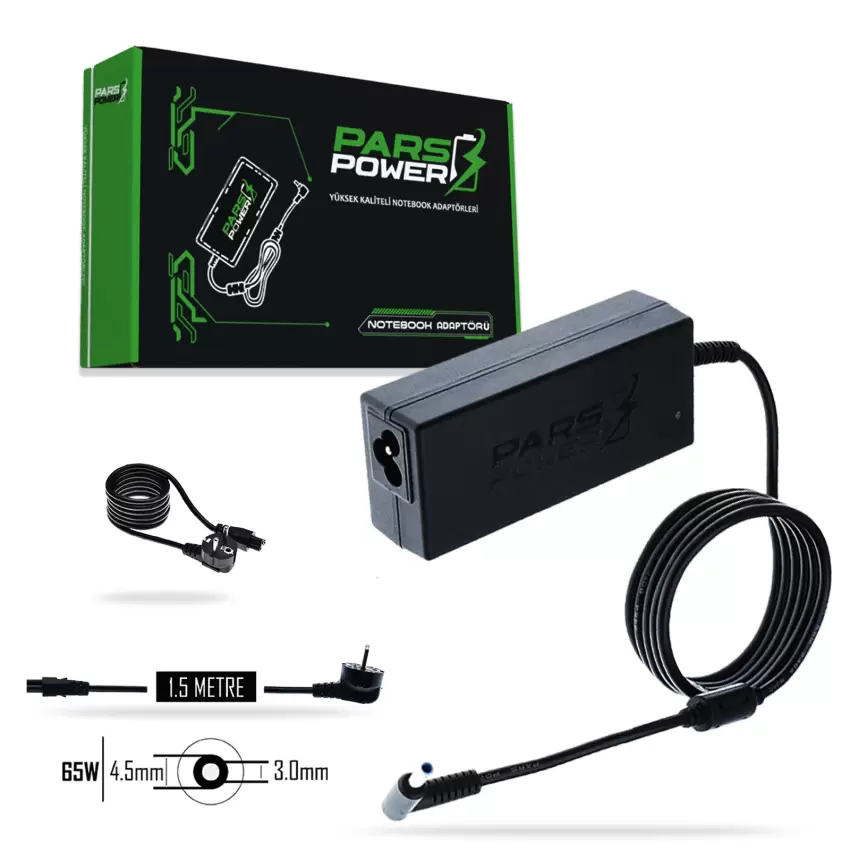 Hp Spectre Pro x360 G2 (V1B04EA) Adaptör Şarj Aleti-Cihazı (Pars Power)