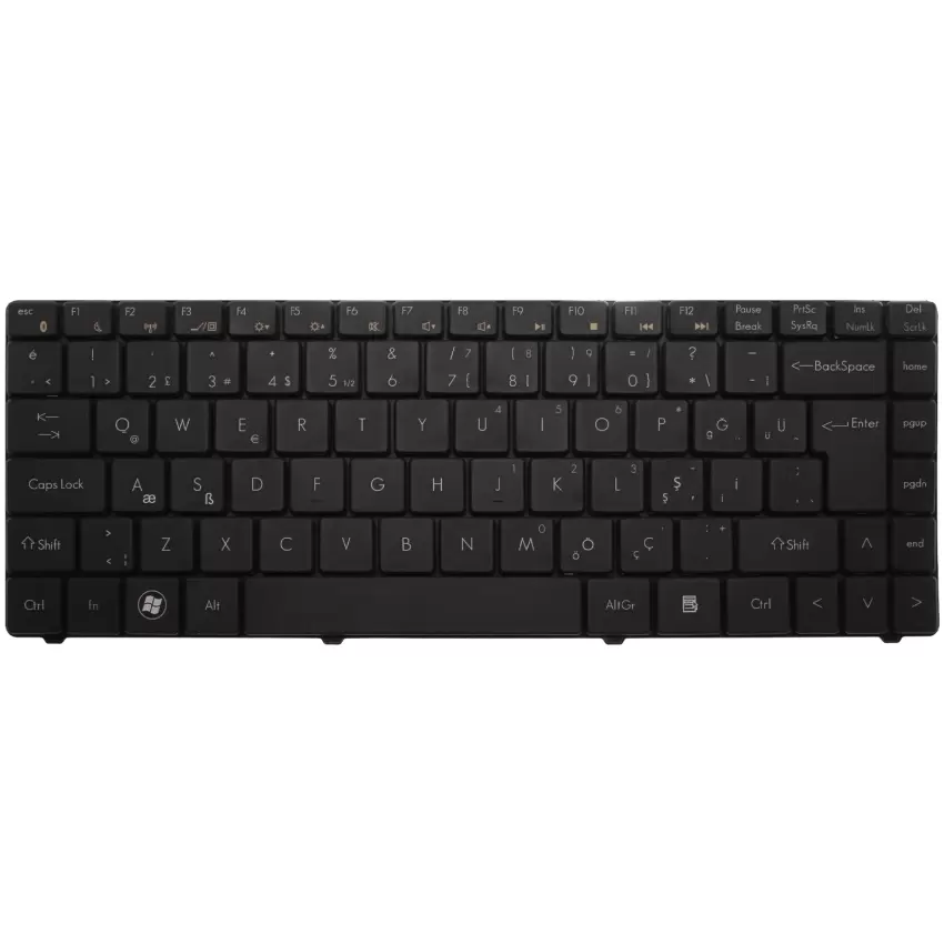 Casper MP-07G33US-920 Notebook Klavye (Siyah TR)