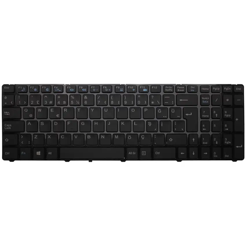 Casper CHY.4000-4L45A-S, CKU.B980-4K05-S Notebook Klavye (Siyah TR)