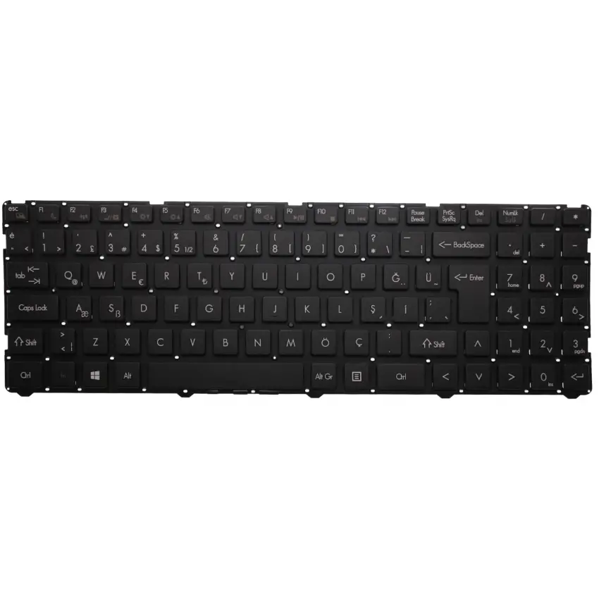 Grundig AETWBA00010 Notebook Klavye (Siyah TR)
