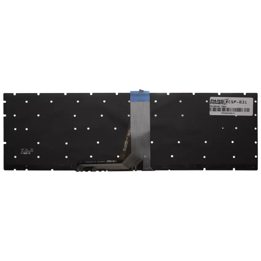Msi GT62VR 7RD Dominator Uyumlu Notebook Klavye (Siyah Işıklı TR)
